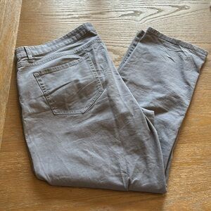 New Without Tags Amazon Essentials Grey Straight Leg Pants, 42W x 30L